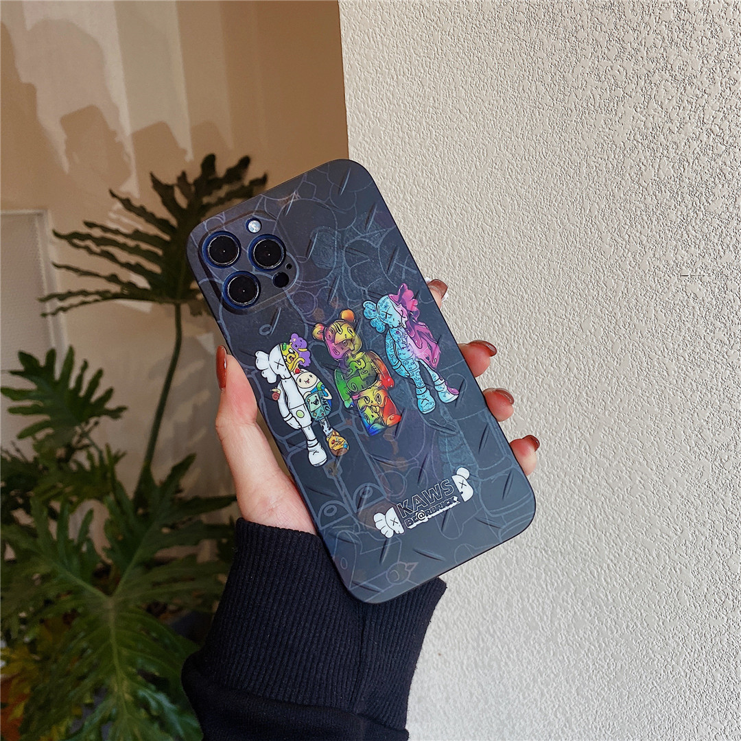 Ốp điện thoại nhựa dẻo họa tiết logo KAWS nổi tiếng cho iPhone12 mini 11 PRO MAX 7/8plus SE2020 X/XS XR XSMAX | BigBuy360 - bigbuy360.vn