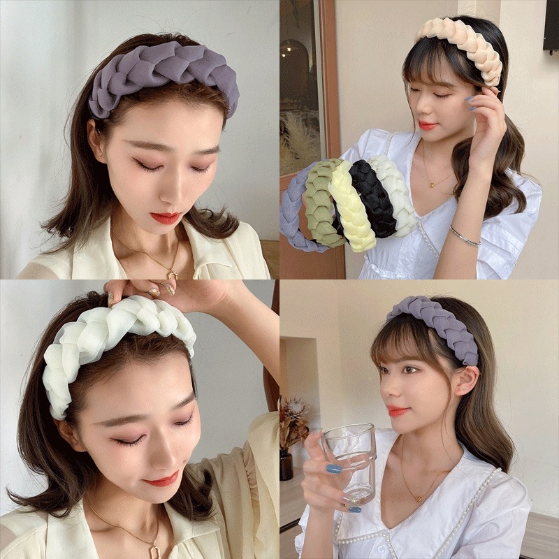 Băng đô dạng lưới nhiều màu sắc thời trang Hàn Quốc cho nữ