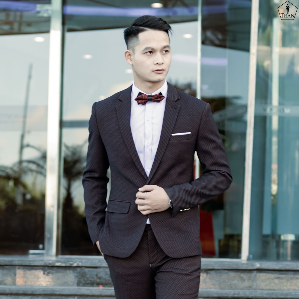 Veston Vest Cưới comple suit nam Hàn quốc