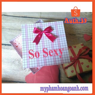 Hộp quà có nơ khổng lồ 100x11x2cm tùy chọn nhãn So Sexy