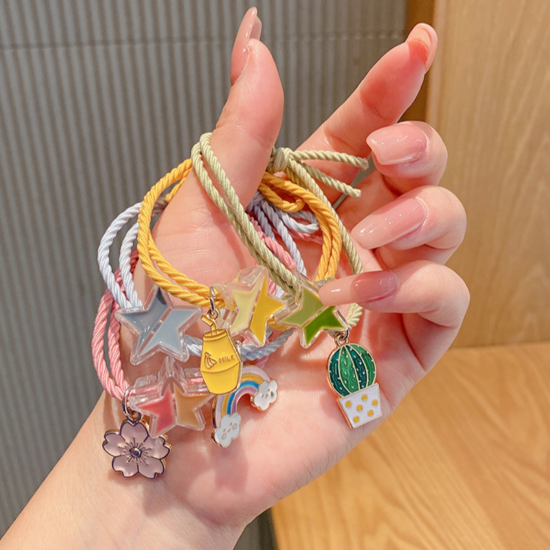 Dây Thun Cột Tóc Nhiều Màu Mới 2021 Độc Đáo