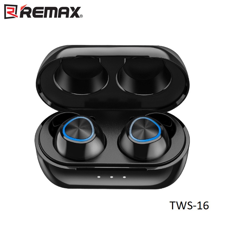 Tai nghe Bluetooth True Wireless Remax TWS-16 kèm dock sạc