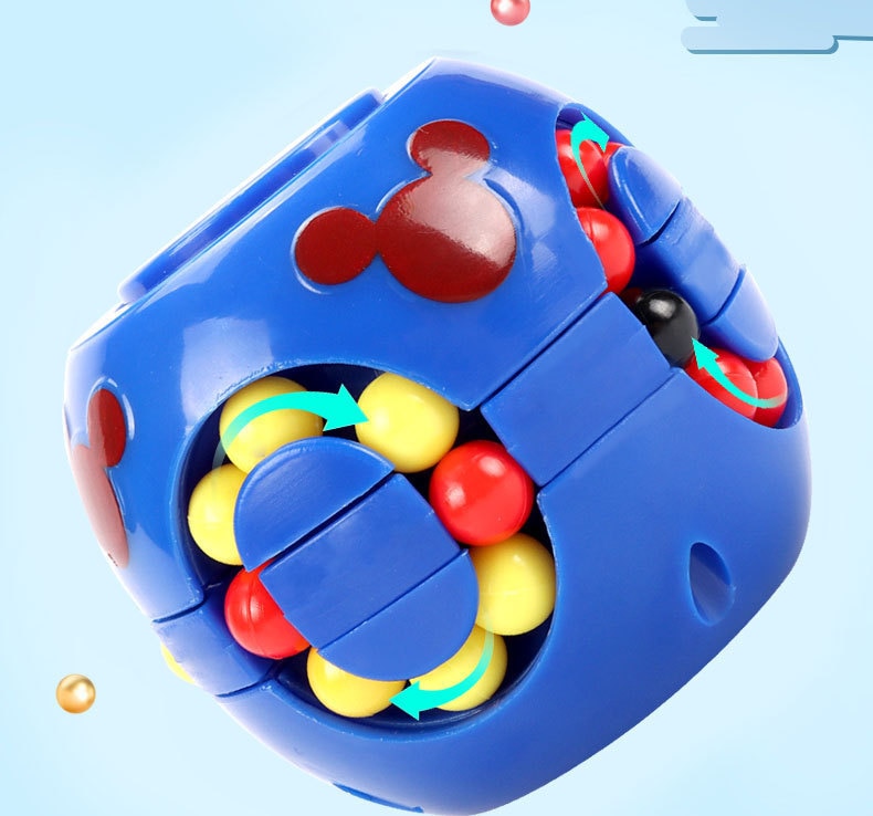 SPINNER Khối Rubik Đồ Chơi Nhiều Màu Sắc Giúp Giảm Căng Thẳng