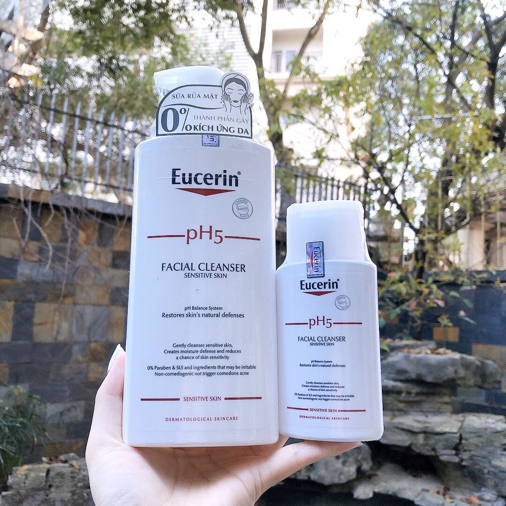 Sữa rửa mặt Eucerin pH5 Facial Cleanser 400ml