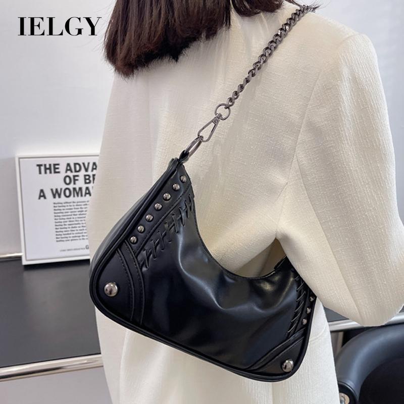 Túi Đeo Vai Đính Đinh Tán Phong Cách retro Dành Cho Nữ