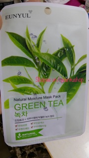 [Follow shop 5k 14h 26/10]combo 5 mặt nạ Trà xanh Eunyul Hàn Quốc 