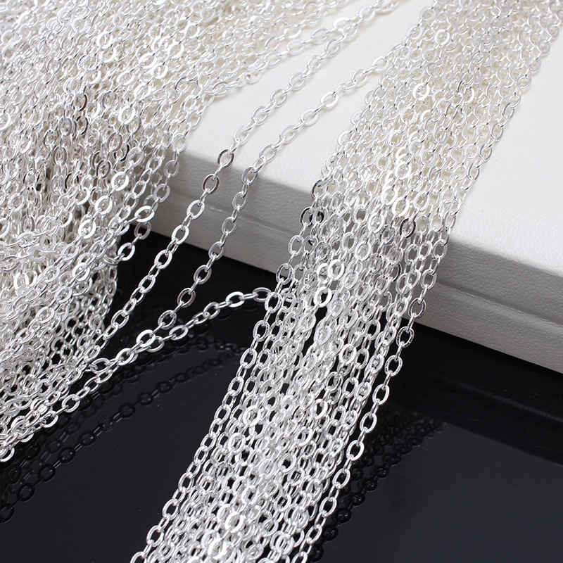 1m  dây xích loại 2*3mm nguyên liệu làm trâm làm trang sức cổ trang cosplay cổ phục có màu KC