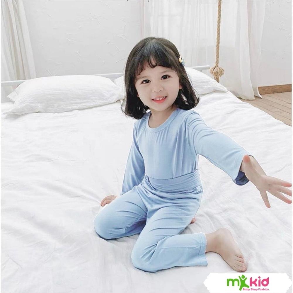 Bộ Minky Mom Dài Tay 💖 Body chổng mông mềm mịn Minkymom 💖 Bộ Cạp Cao Cho Bé Chất Thun Lạnh Cao Cấp Siêu Mềm Mịn Mát