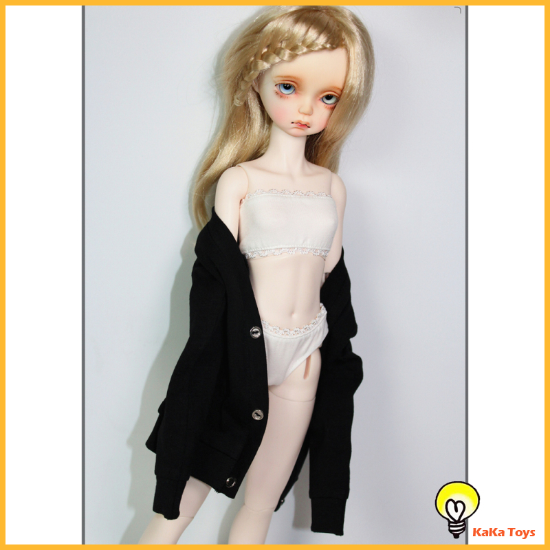 [KaKa Toys]Sexy White Lace Tube Underwear Suit Clothes for 1/4 BJD SD DOD  Doll #2