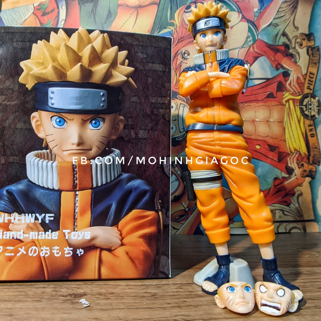 (Sẵn VN) Mô hình nhân vật Naruto sắc nét 25cm, con trai Boruto 24cm , Gaara 22cm, Sasuke 26cm