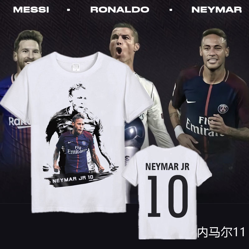 Áo Thun Tay Ngắn In Hình Cầu Thủ Bóng Đá Chris Ronaldo