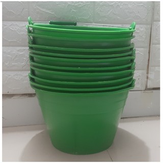 20 Xô Nhựa Đựng Nước, Tưới Cây, Xách Hồ, Xách Vữa, Đựng Đồ, Có Quai Xách, Kích Thước 28x18Cm