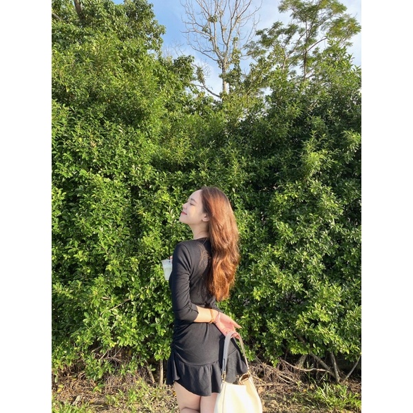 ANNA DRESS - Chất đầm dày dặn, co dãn tốt, ảnh thật của Sunshine