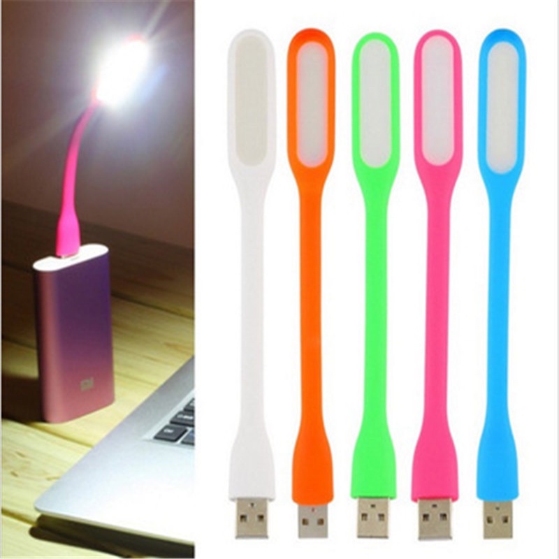 [Hoả Tốc] Đèn LED USB Dẻo Siêu Sáng Tiện Dụng Cắm Máy Tính Buổi Tối, Sạc Dự Phòng, PC Giá Rẻ Màu Ngẫu Nhiên Đi Du Lịch