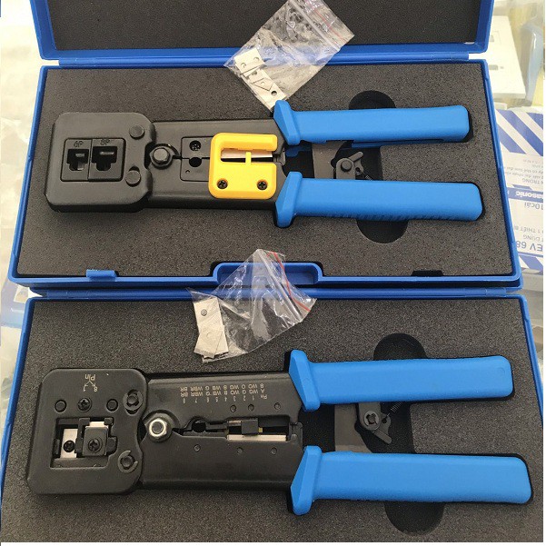 Kìm Bấm Mạng Bosi Tools Vàng Kìm xuyên thấu Kìm mạng xanh giá rẻ chất lượng tốt TTBO's