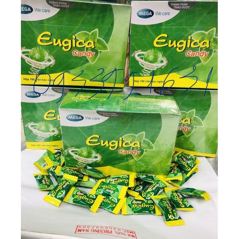 Kẹo Eugica-hộp 100viên
