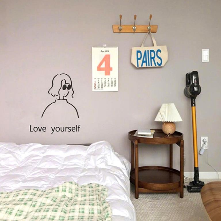 Hình dán Sticker tường chống thấm nước kiểu dáng đơn giản có thể gỡ A30 | BigBuy360 - bigbuy360.vn