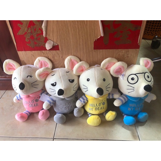 CHUỘT CON NHỒI BÔNG Đáng Yêu 25cm,Chất Miniso Mềm Nhũng Cao Cấp