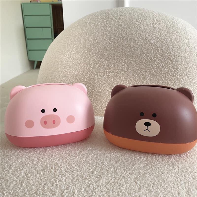 Hộp đựng khăn giấy dễ thương