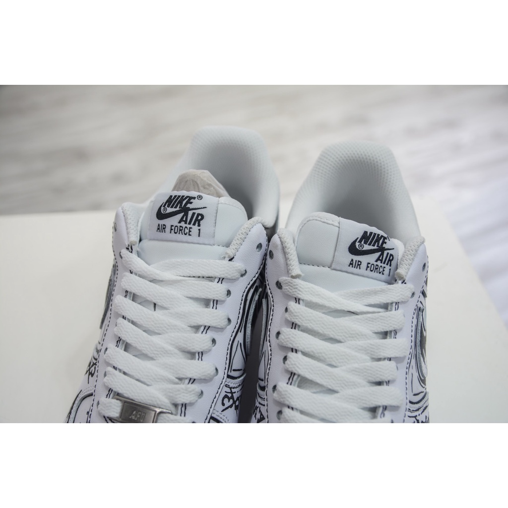 Giày Air Force 1 Low Custom "Ace and Luffy"