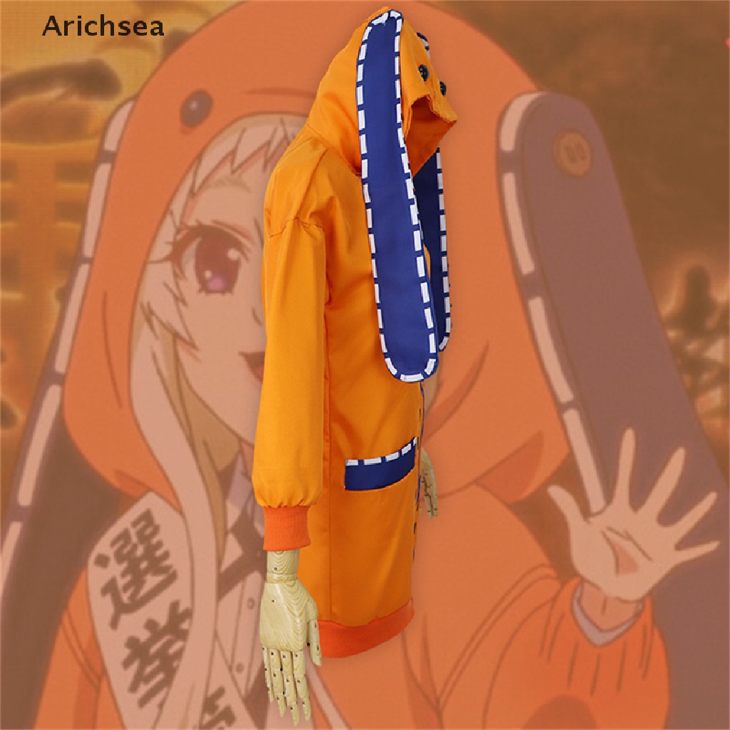Set Áo Khoác Hoodie Và Vớ Hóa Trang Nhân Vật Anime Kakegurui Yomotsuki Runa