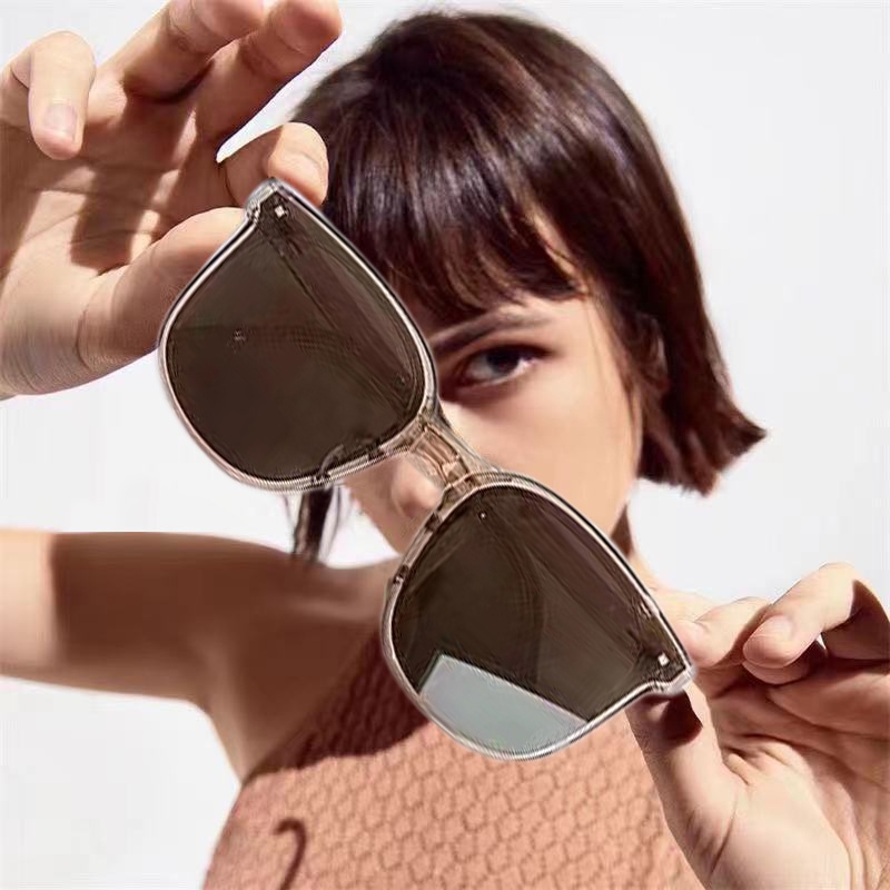Kính Mát Chống Tia UV400 Thiết Kế Gấp Gọn Thời Trang Cho Nữ