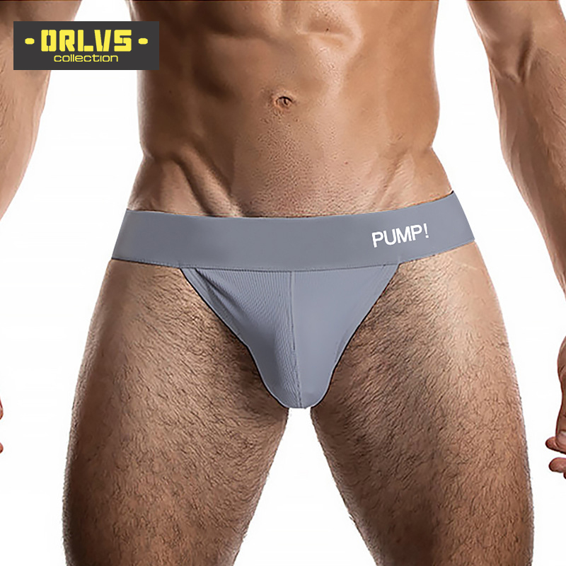 ORLVS Quần lót nam co giãn quyến rũ Pu009