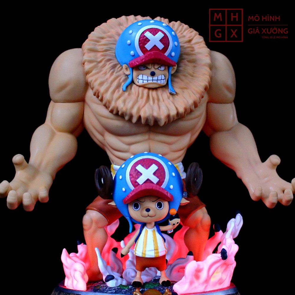 Mô Hình Tony Tony Chopper Cao 39cm ( Có Đèn Led )  Trạng Thái Chiến Đấu - Figure tượng One Piece