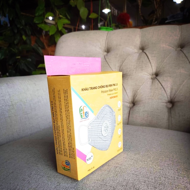 KHẨU TRANG N95+ CHỐNG BỤI MỊN PM2.5 SAFELIFE VIỆT NAM | BigBuy360 - bigbuy360.vn