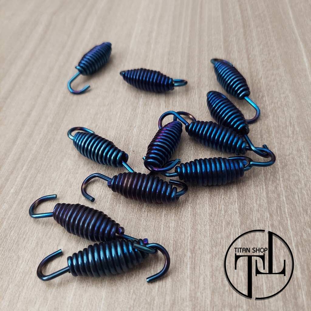 Lò Xo TiTan Móc Pô - Gắn Pô
