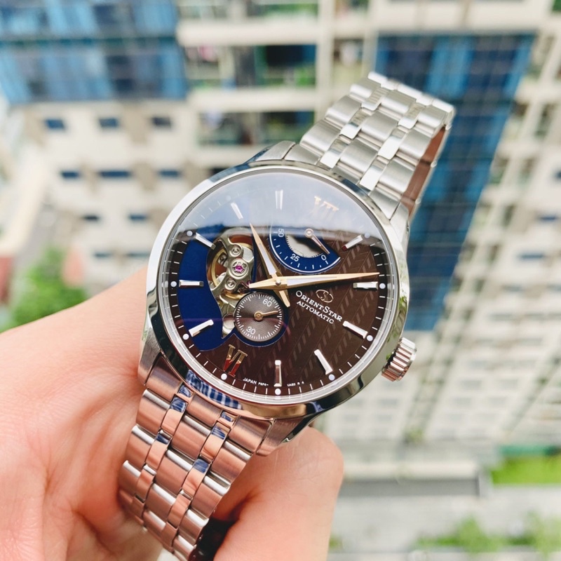 ĐỒNG HỒ NAM CHÍNH HÃNG ORIENT STAR LAYERED SKELETON RE-AV0B02Y00B Phiên Bản kỷ niệm 70 năm thành lập thương hiệu.