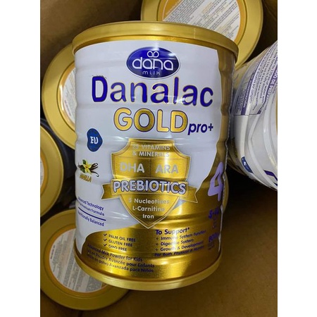 Combo 6 lon sữa Danalac Gold 4 lon 800g date T10/22