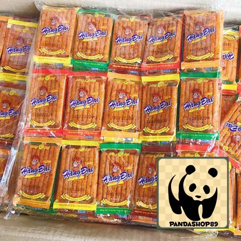 1 bịch miếng dê nướng Hằng Đại mini ( khoảng 60 gói)