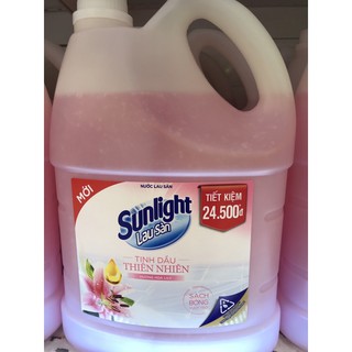 nước lau sàn sunlight lily 3,8kg