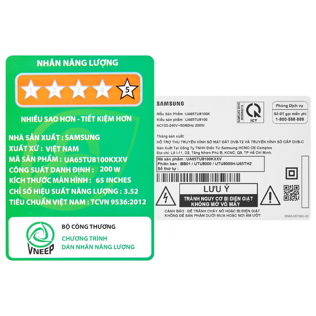 Smart Tivi Samsung 4K 65 inch UA65TU8100 2020 | BigBuy360 - bigbuy360.vn