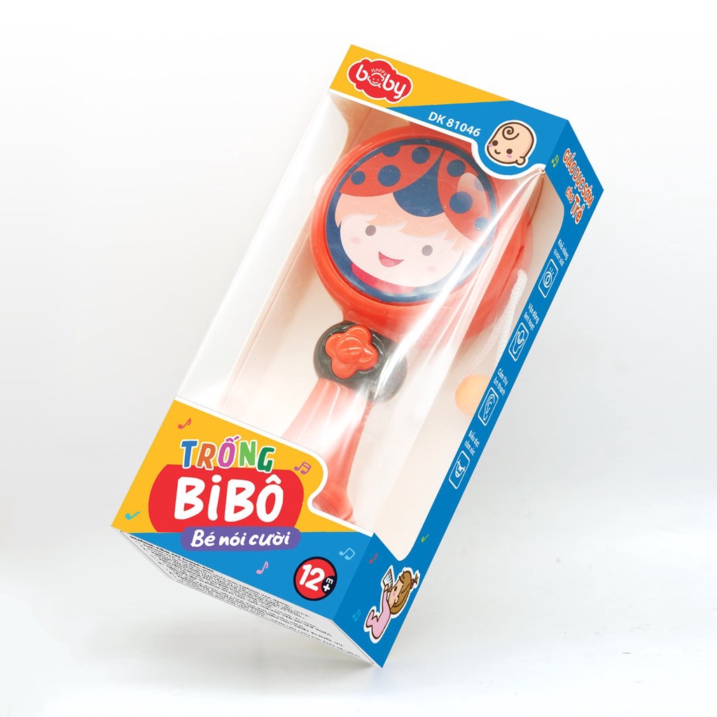 Đồ Chơi Duka - Trống Bi Bô - Bé Nói Cười (SM-0816)