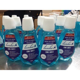 Nước súc miệng diệt khuẩn - Lam Hà 250ml