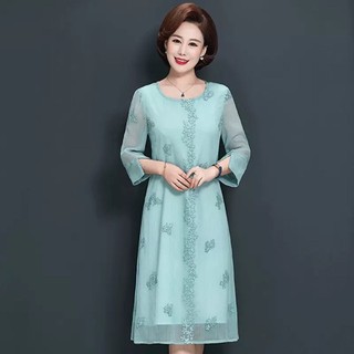 Đầm trung niên sang trọng