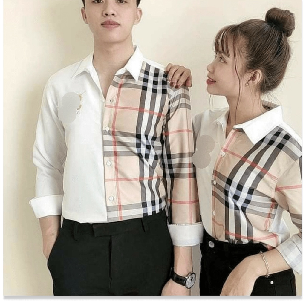 Áo sơ mi cặp đôi CỰC ĐẸP HOẠ TIẾT CARO DÀNH CHO CÁC CÁC BẠN TRẺ KOKO MI FASHION