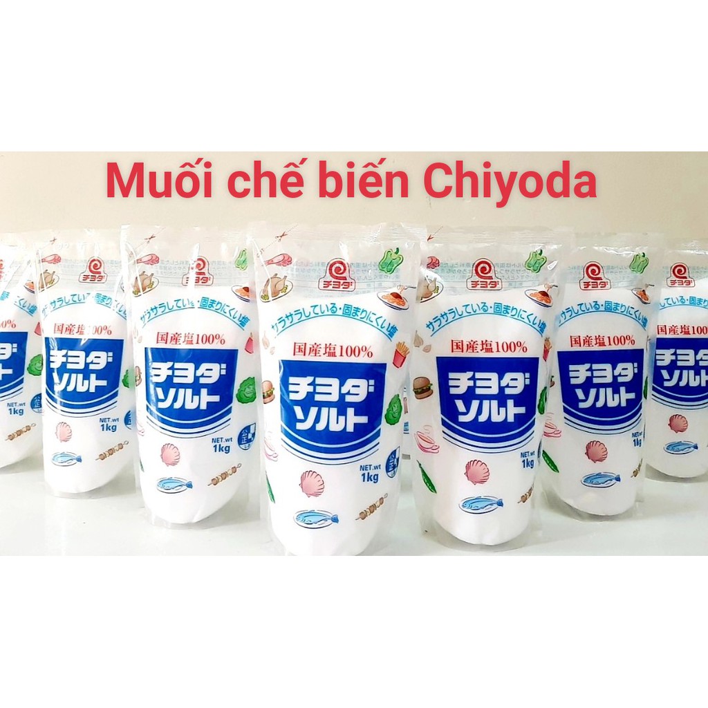 Muối Chế Biến Chiyoda 1kg - Nhật Bản