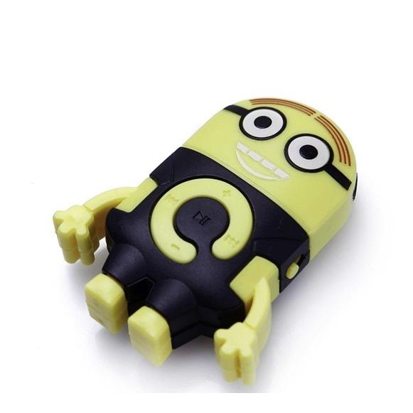 Máy nghe nhạc MP3 Minion +Tặng tai nghe Bluetooth thể thao S6(giao màu ngẫu nhiên)