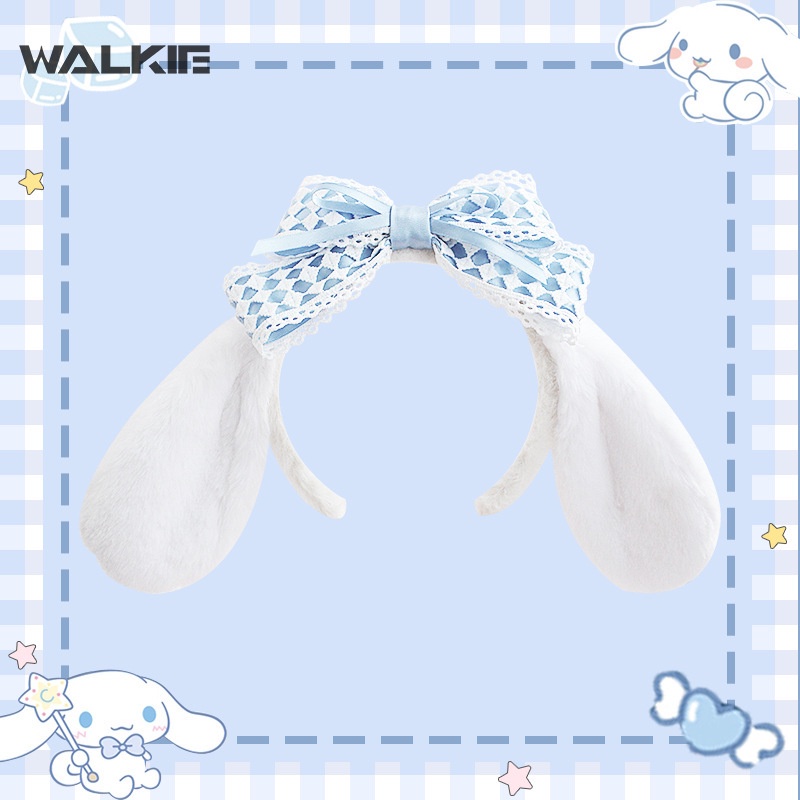 Băng Đô Bông Hóa Trang Nhân Vật Hoạt Hình Kuromi MyMelody Cinnamoroll Nhật Bản Đáng Yêu