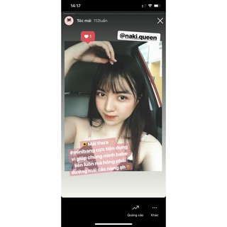 TÓC MÁI THƯA THẬT - Tóc mái thật cao cấp