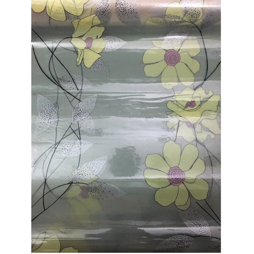 Cuộn 5m dán kính HOA SÁU CÁNH khổ rộng 45cm