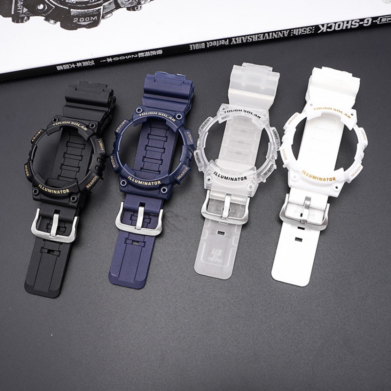 Dây đeo silicon thay thế chống nước cho đồng hồ Casio Aq-S810W Aqs810