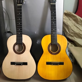 Guitar classic C45 mặt gỗ thông già. Tặng bao đựng