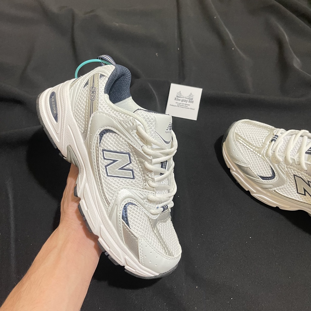 Giày Newbalance crt 530 trắng đen mới