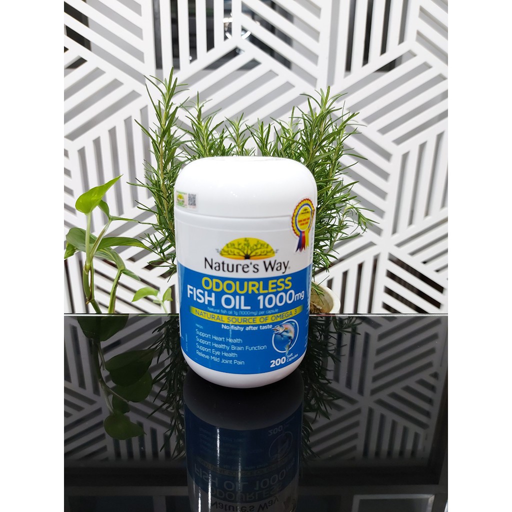 Nature's Way Fish Oil 1000mg - Viên uống bổ sung Omega 3 cho cơ thể | BigBuy360 - bigbuy360.vn