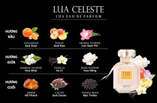 [Chính Hãng 100%] Nước Hoa Lua Celeste (thanh lý hàng mất hộp)