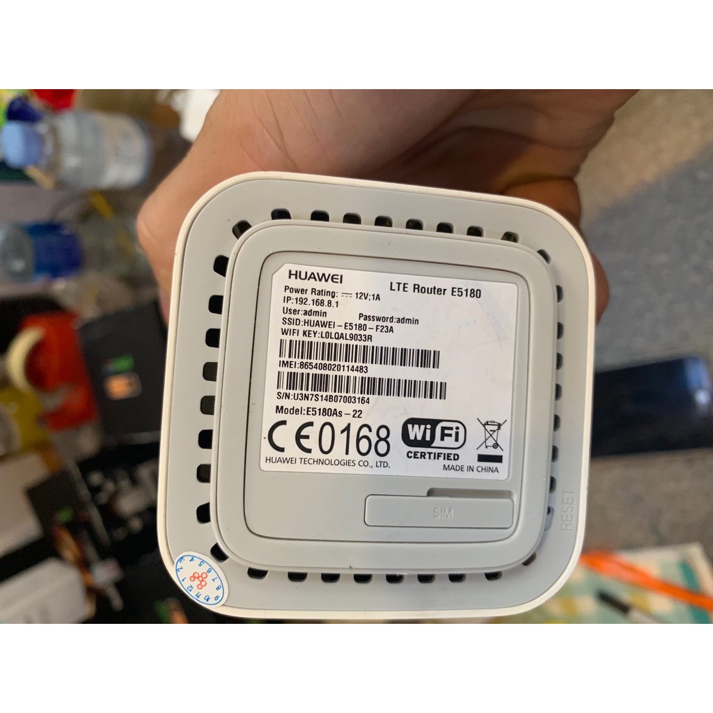 Bộ Phát Wifi 3G/4G Huawei E5180As-22. Download 150Mgbs. 32 user.